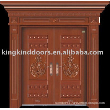 luxury copper door villa door exterior door JKD-9006